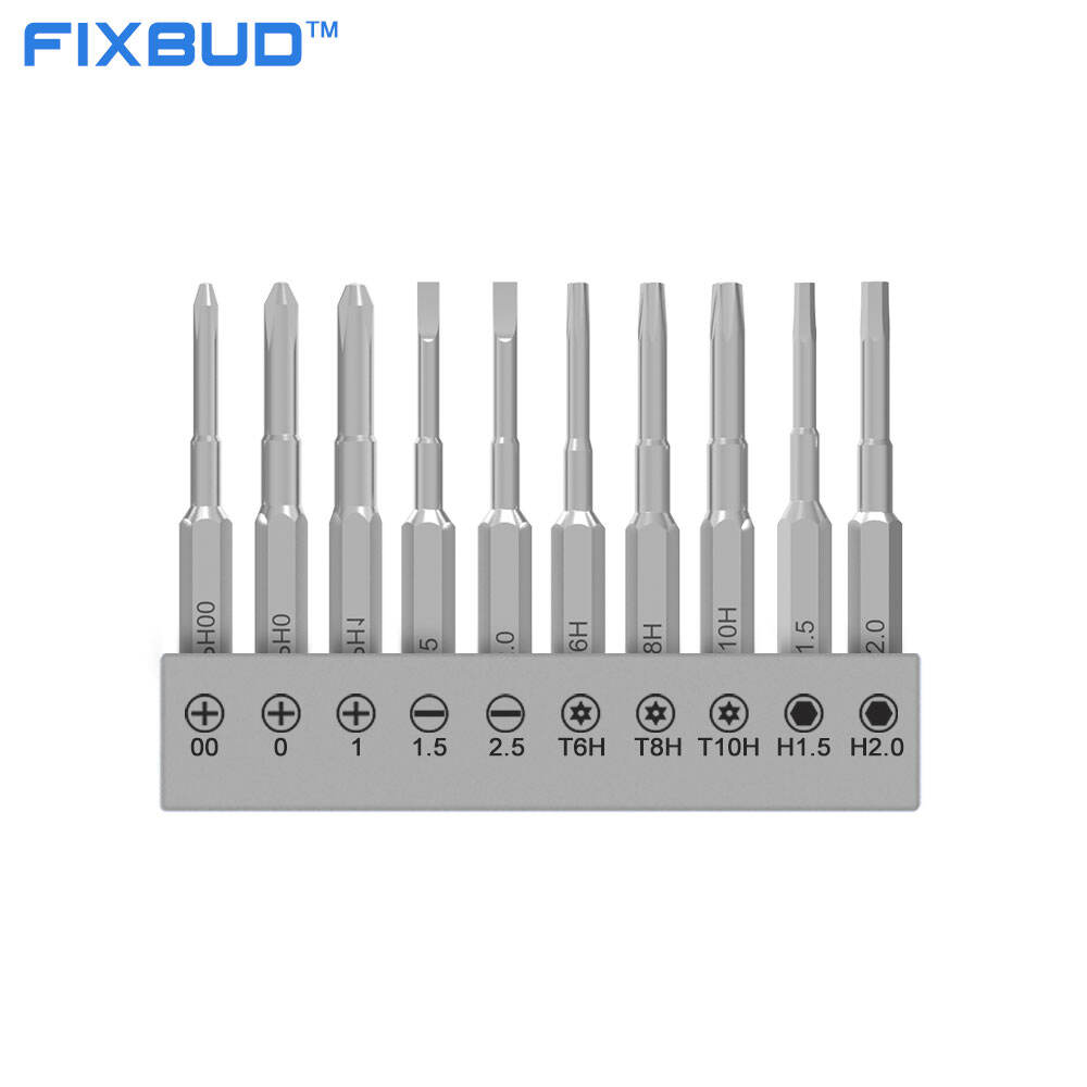 10-Piece H4×38mm S2 Steel Screwdriver Bit Set