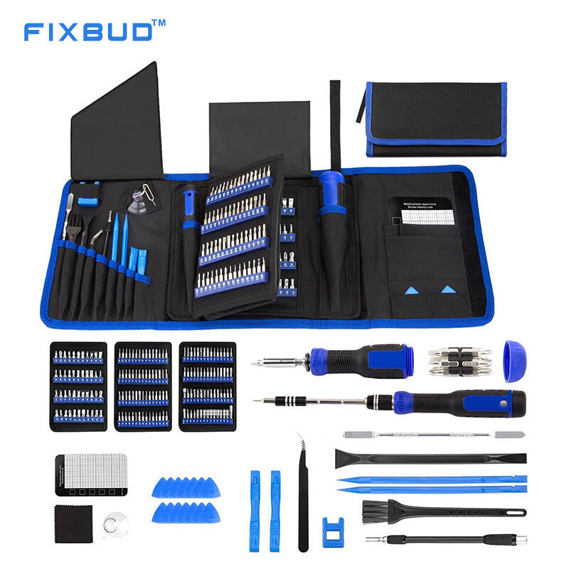 191-in-1 Professional Precision Repair Tool Kit with 4mm & 6.35mm CR-V Bits | Dual Handle