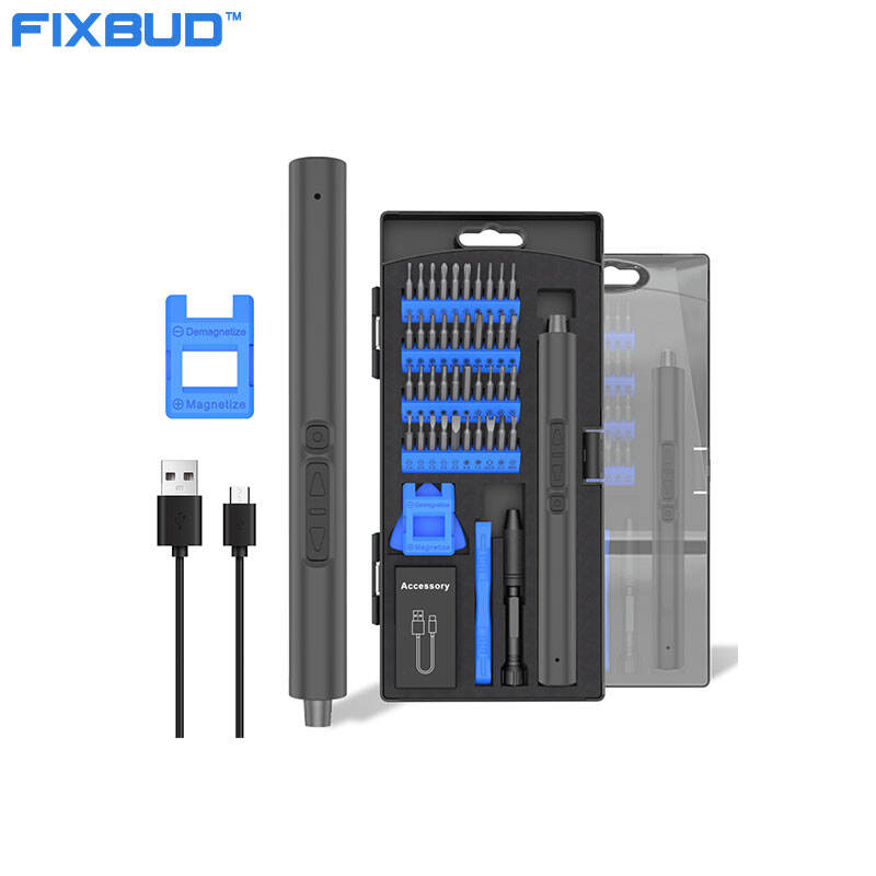 50-in-1 Electric Precision Screwdriver Kit with Dual Torque & LED Lights