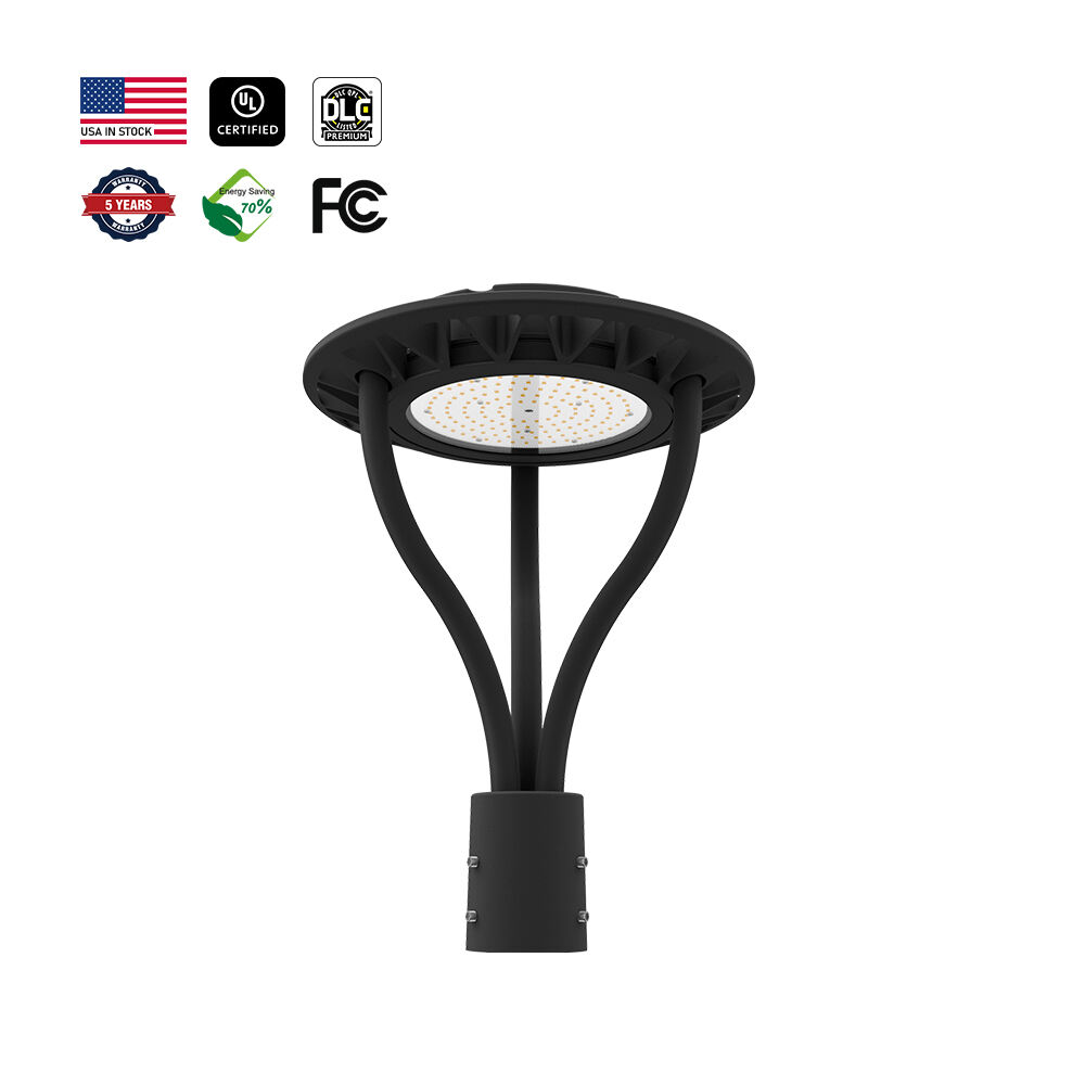 Utomhusparkering, fabriksdirekt IP65 aluminium stolpe 30W 40W 60W 90W LED-trädgårdsljus