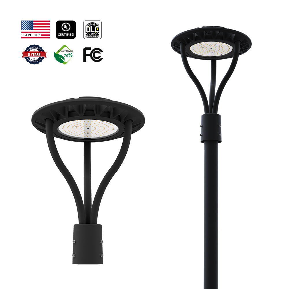 Yttre LED-pelarbelysning - 30W/40W/60W/90W alternativ, IP65 vattenskyddad för gårdar och parkeringsområden