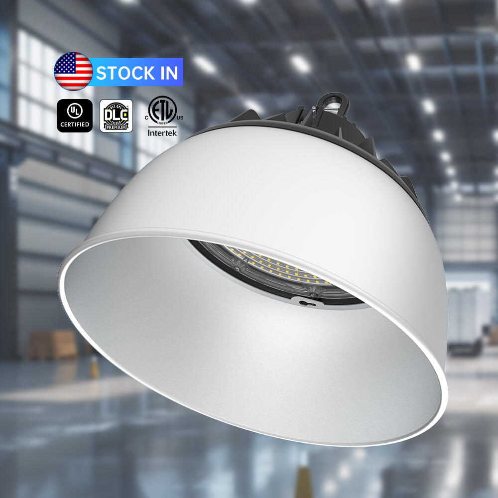 Industriële Hoge Plafond LED Lamp 200W - IP65 Beoordeeld, Zwarte UFO Armatuur voor Magazijn, Gym, Garage (100-300W Bereik)