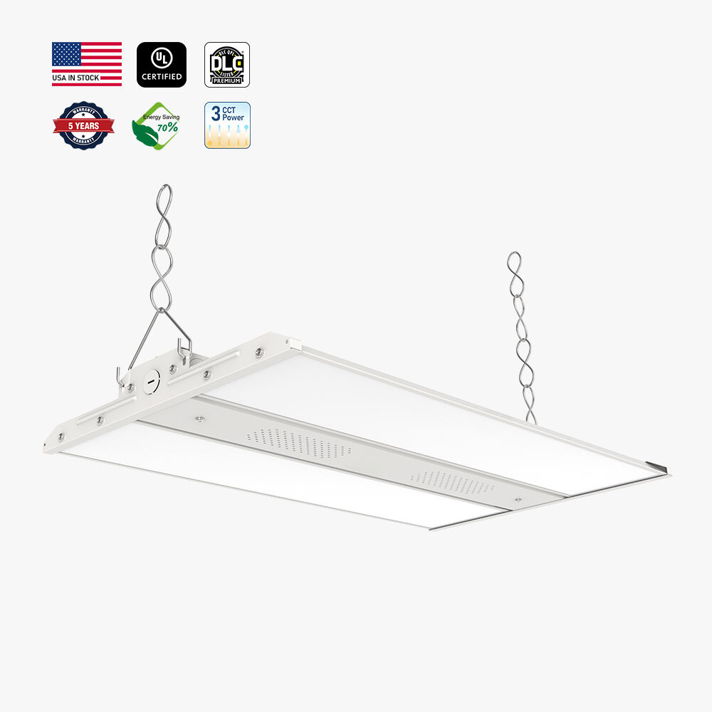 200W Hoge Plafond LED Lamp IP65 - Industriële UFO Verlichting voor Magazijn, Gym & Garage (100-300W, Zwart)