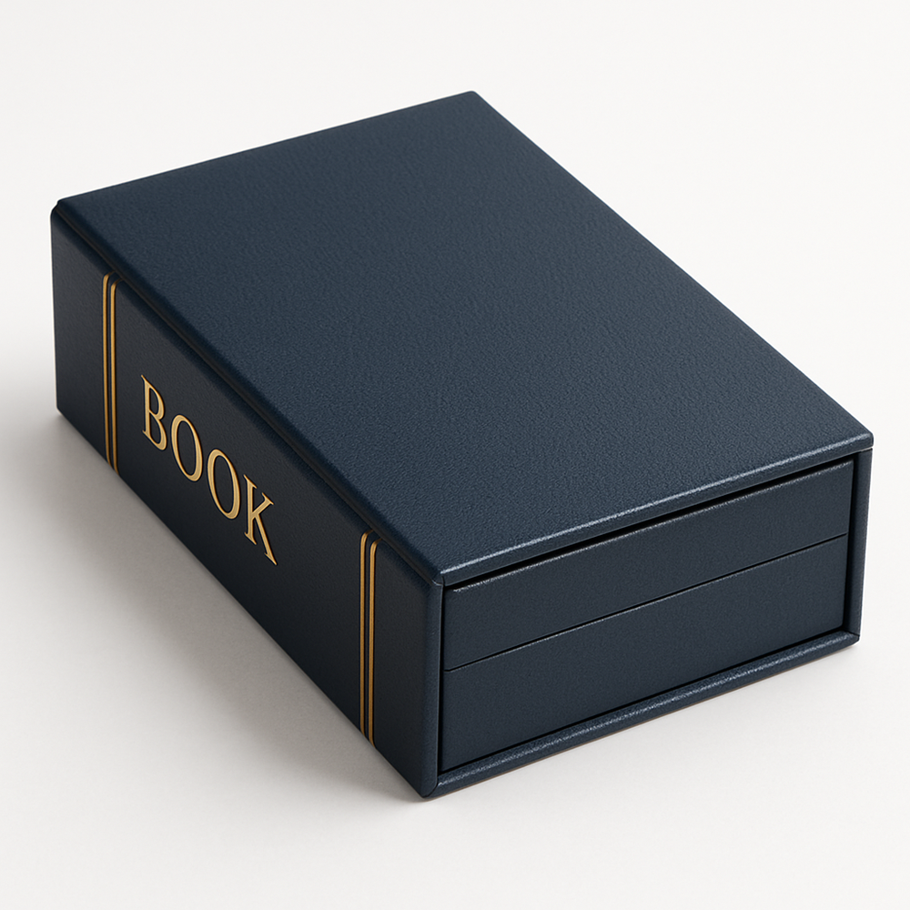 Book Style Box with Magnet
