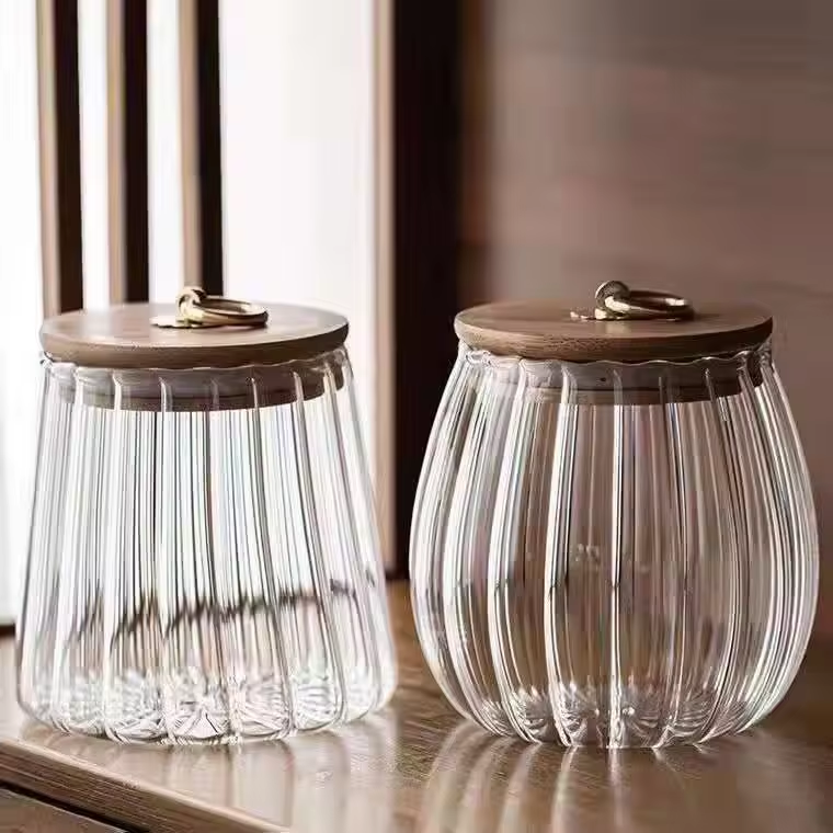 ZY Clear Glass Storage Jars: A Window to Your Pantry