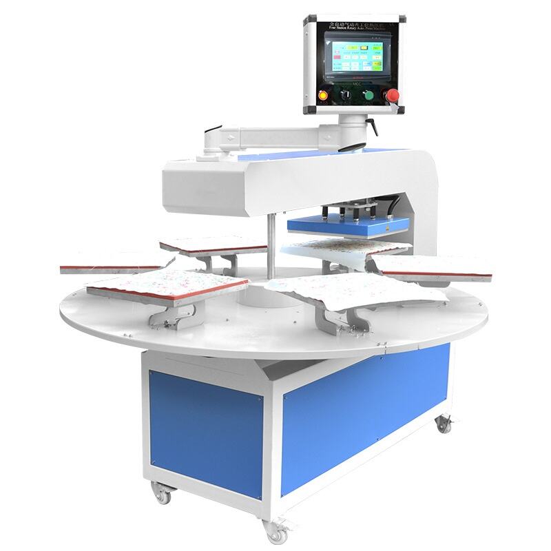 Elevate Your Production with Our Automatic Heat Press Machine Double Stations