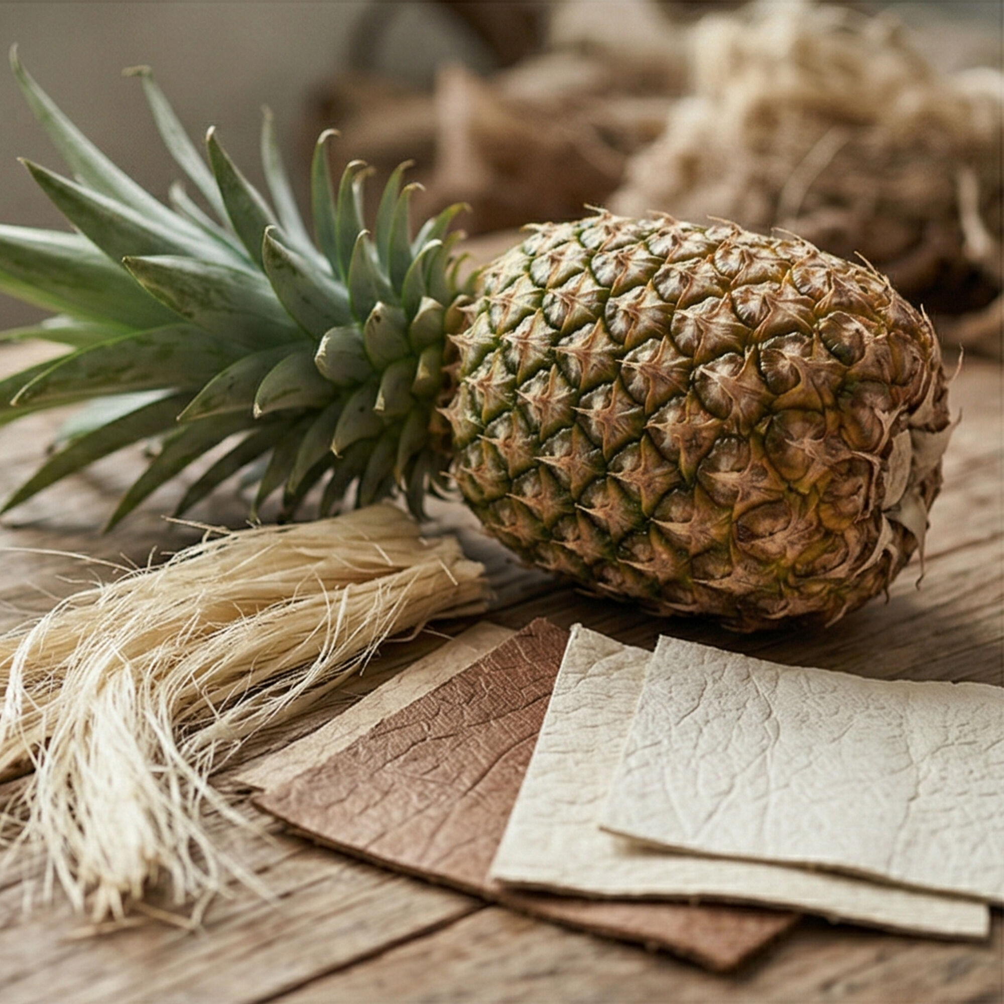 Vegan Leer met Lae Koolstof- en Waterbesparingskenmerke