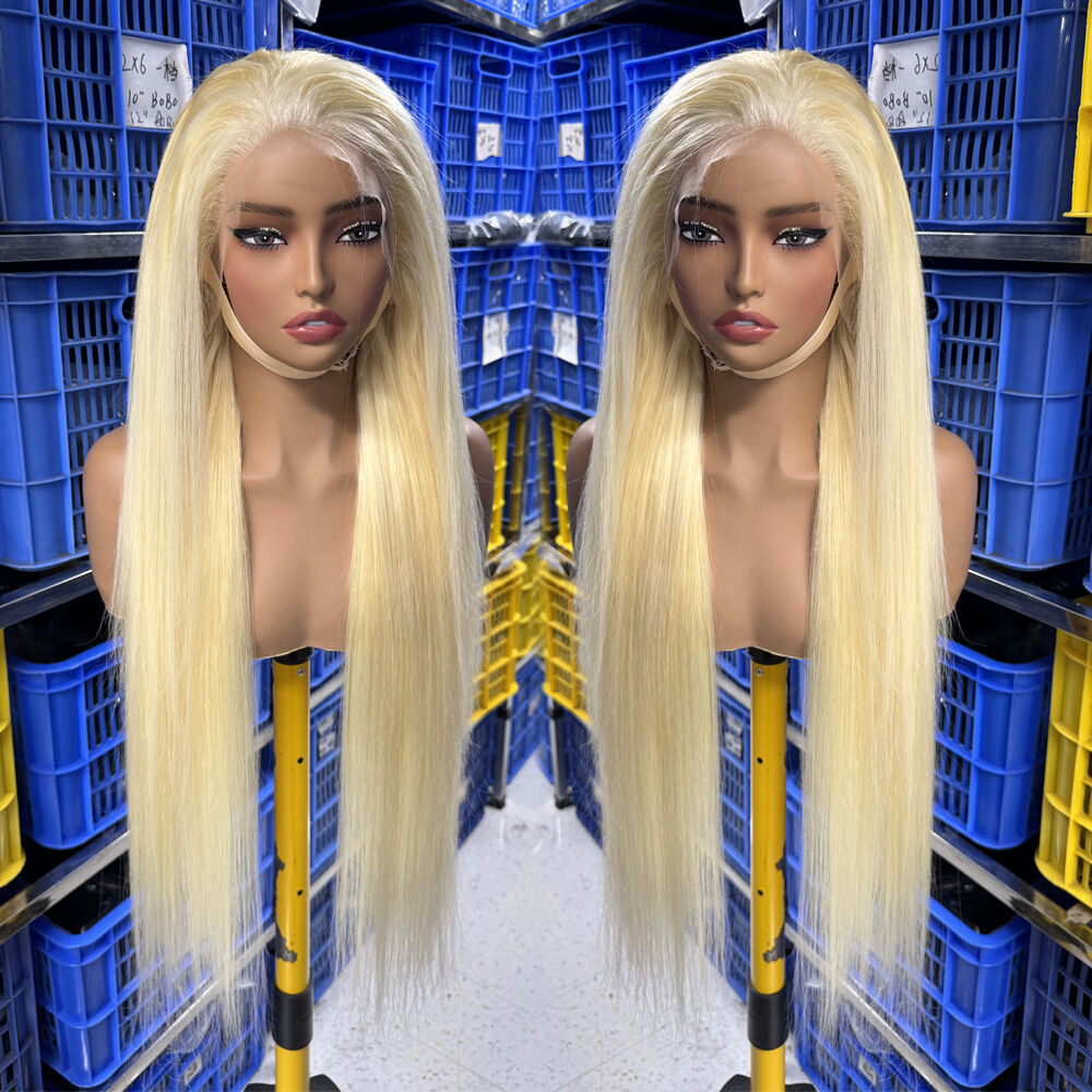 Oplev det bedste med vores blonde klæbeløse parykker