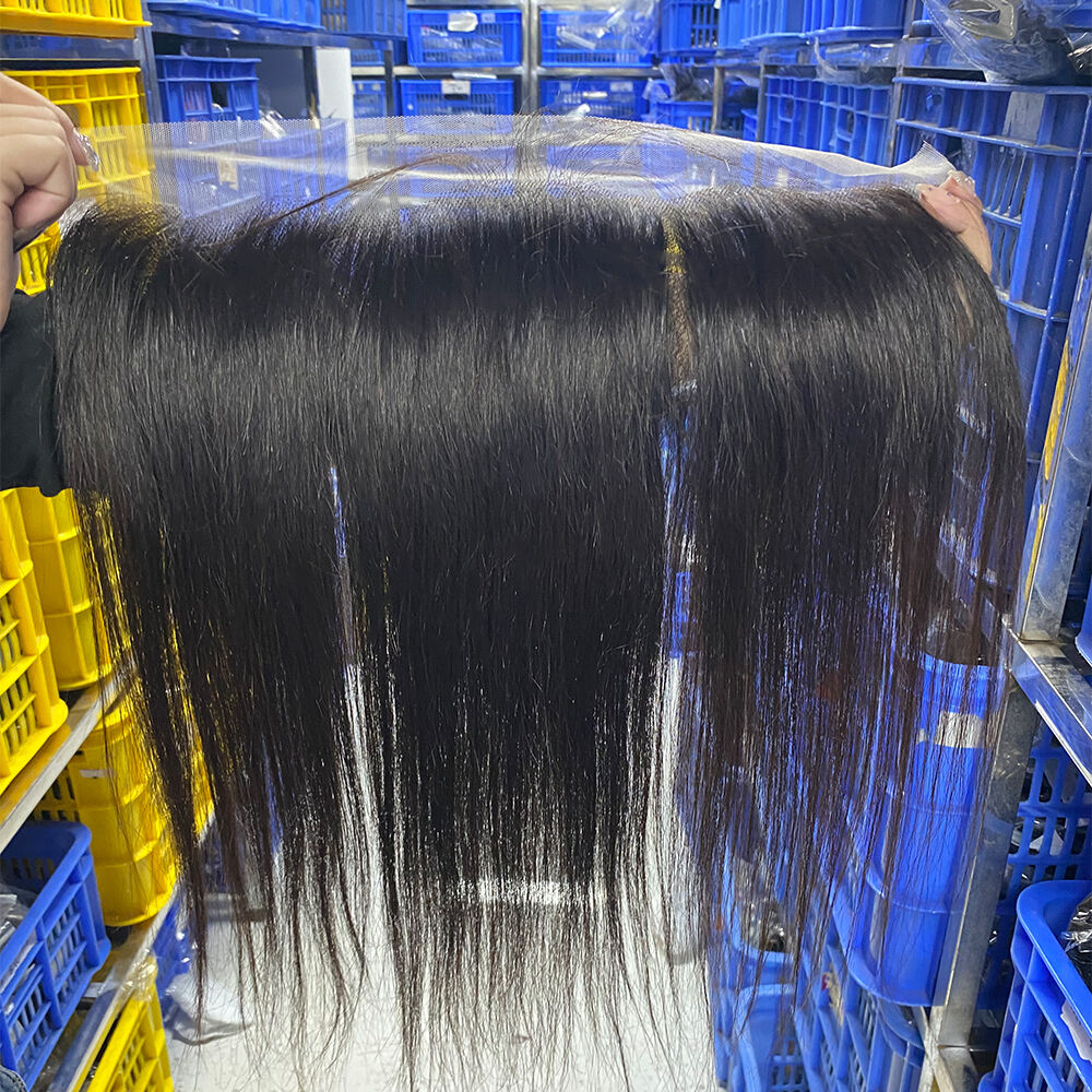 Wholesale 12-22Inch Straight Pre-plucked 13x4 Transparent Lace Frontal