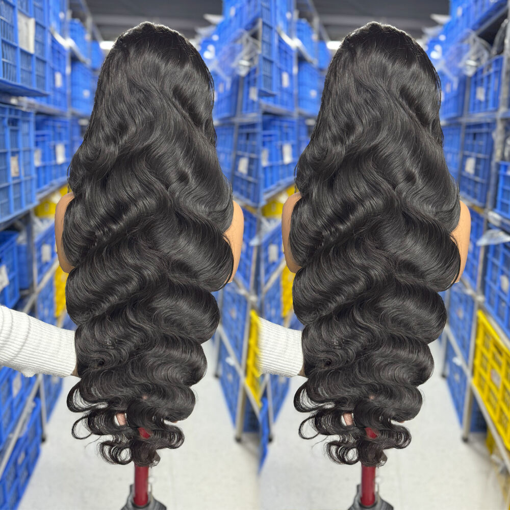 Wholesale Body Wave 13*6 Frontal Lace Wig With Transparent Lace