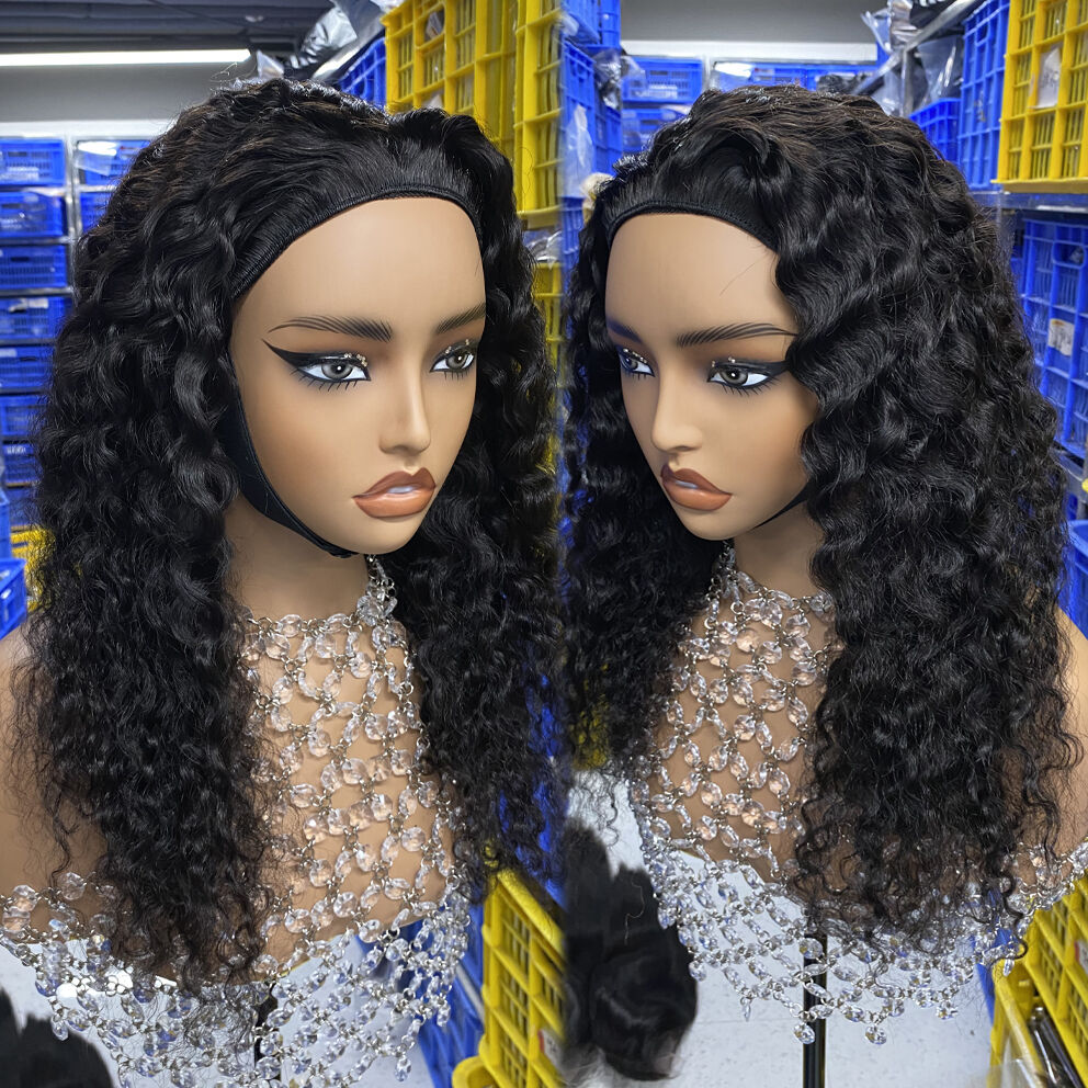 Sublimez votre style avec notre demi-perruque Deep Wave