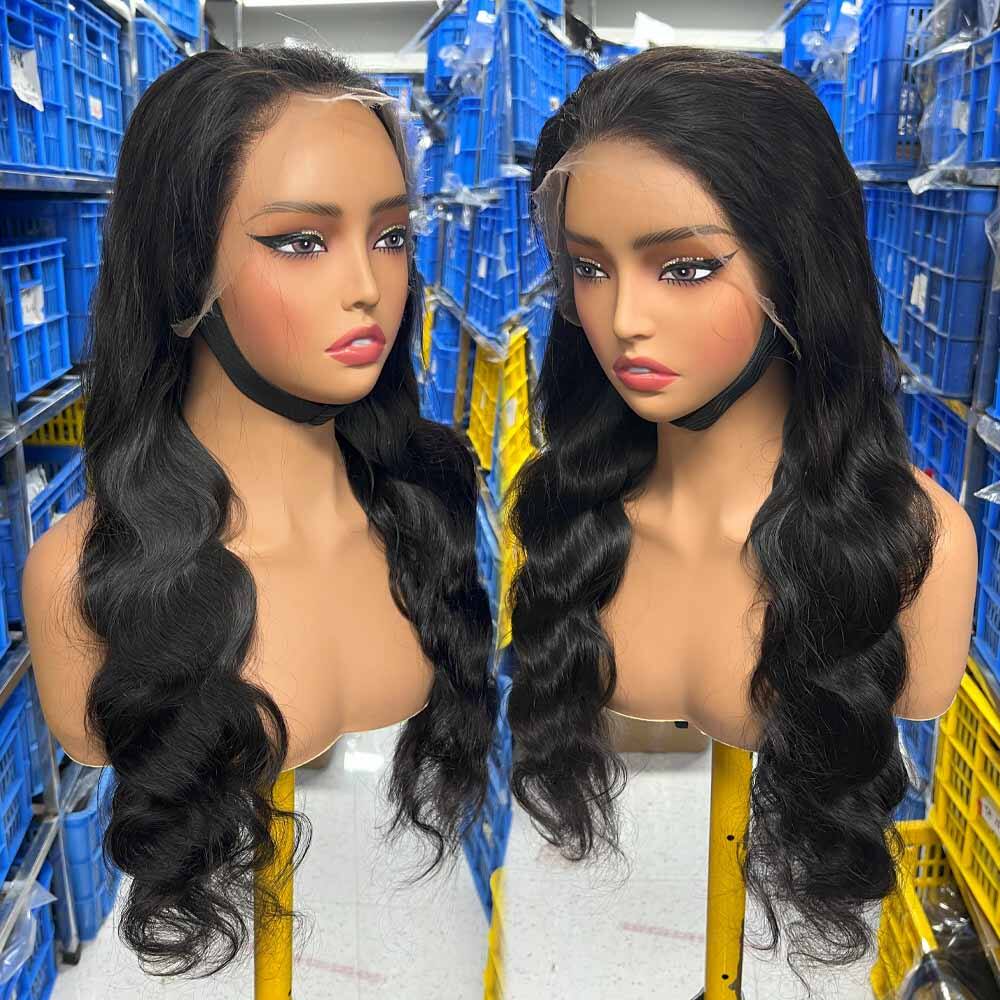 Beathaigh an Cáilíocht Neamhchoibhneis le Wigse HD Lace Front