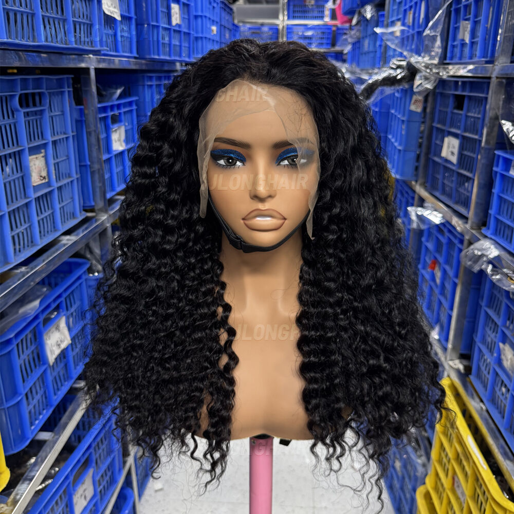 Qualité inégalée des cheveux humains ondulés profonds