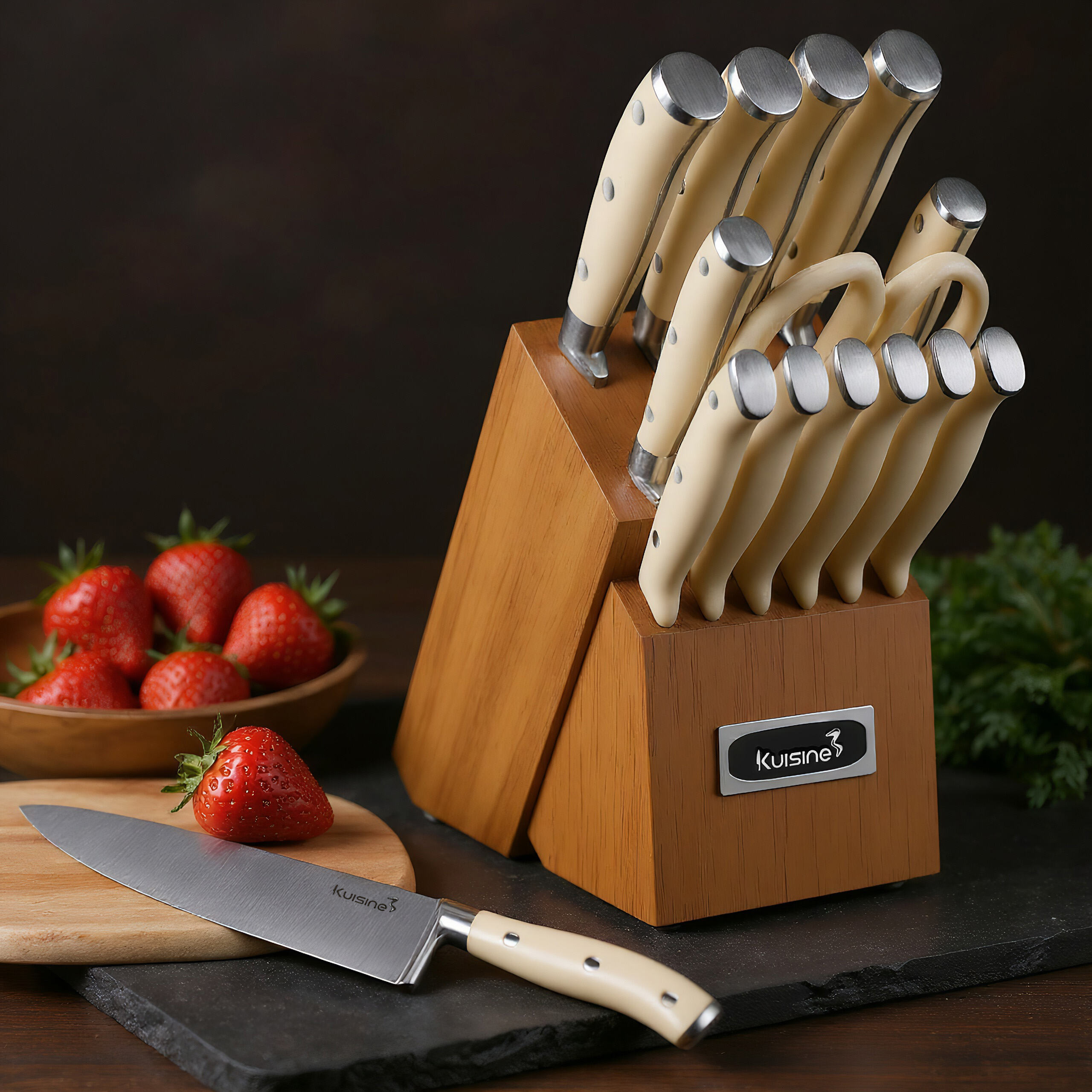 Unrivaled Culinary Precision: The KUISINE Professional Chef Knives Set