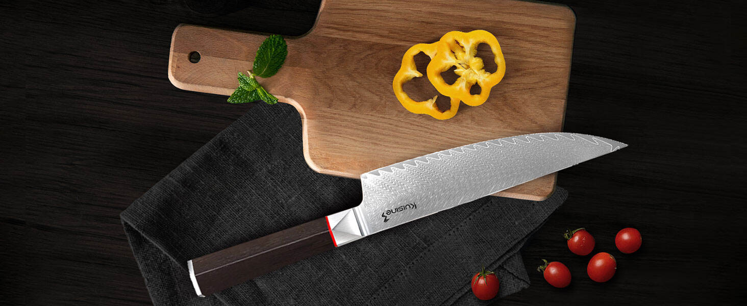 Unmatched Quality and Performance in Damascus Steel Chef Knife Set
