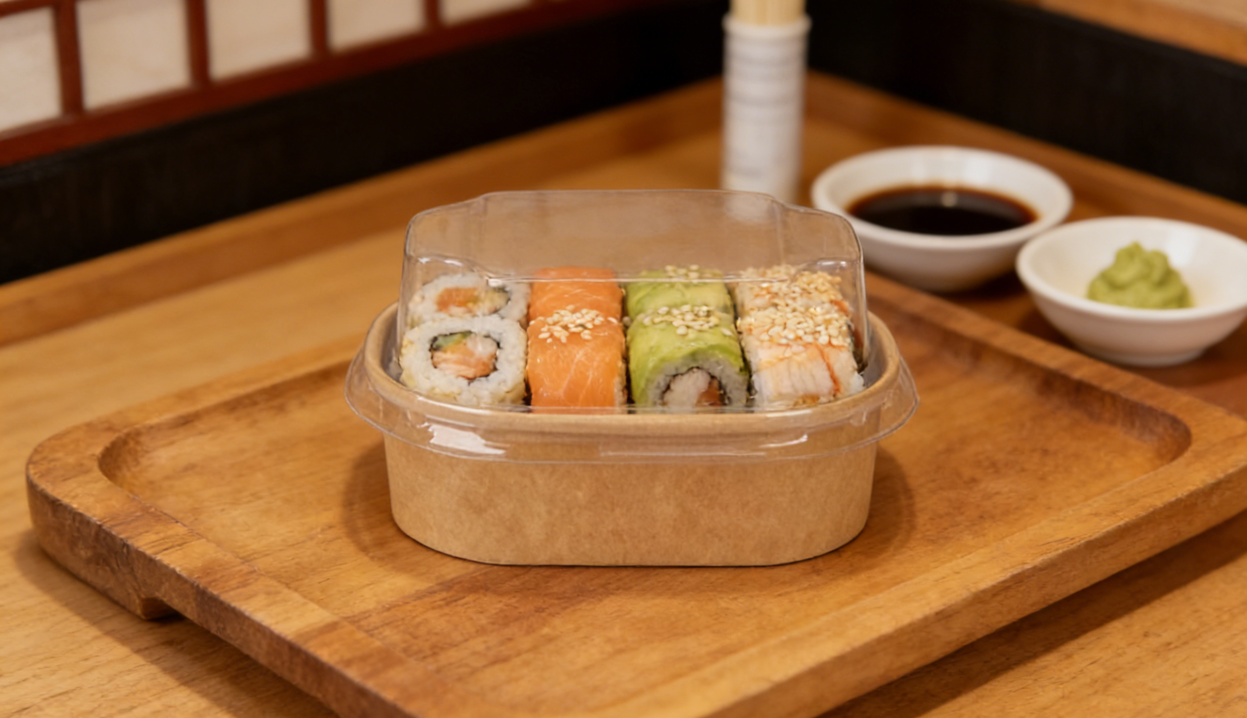 Mini Rectangular Salad Bowl