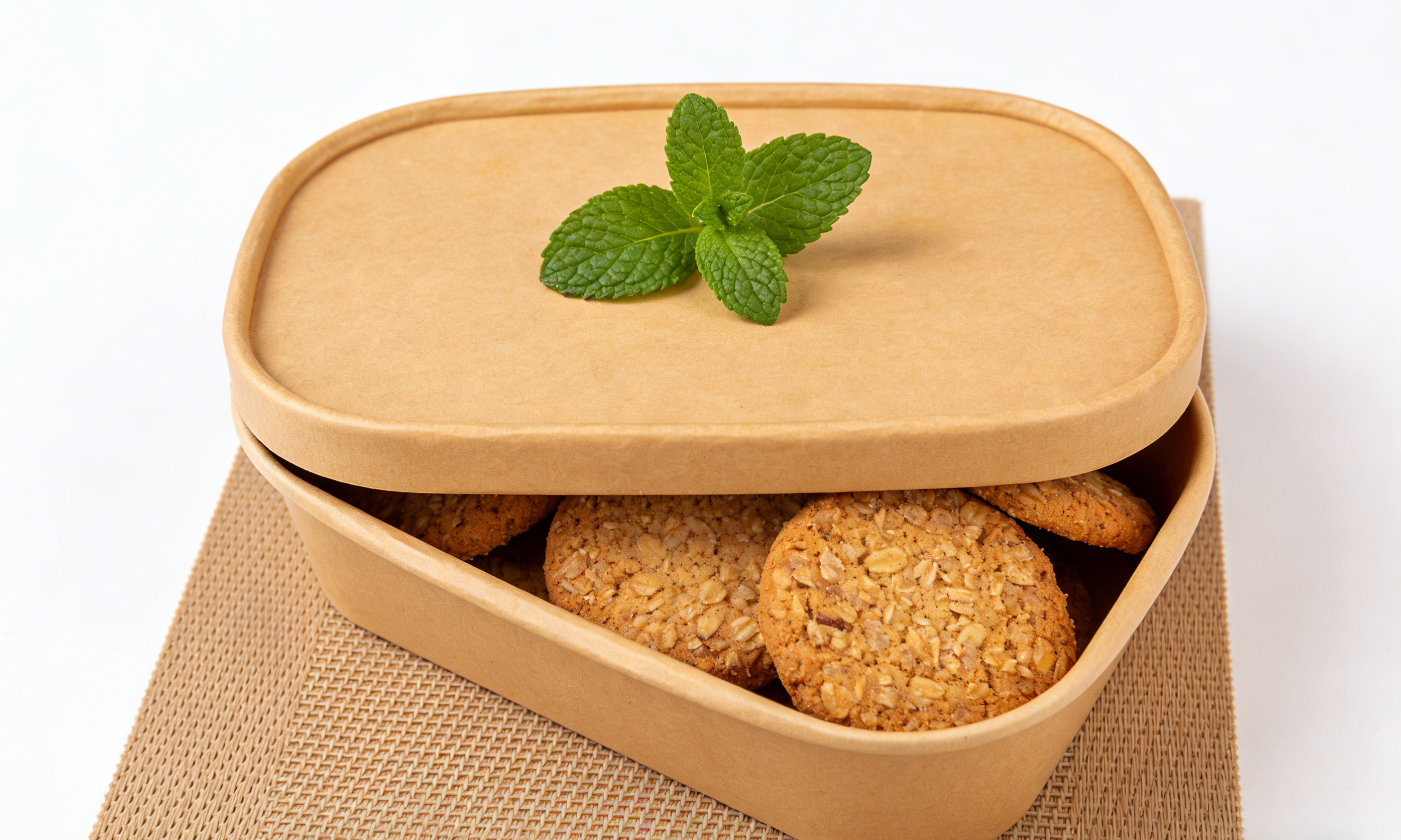 Paper Lids For Rectangular Bowl