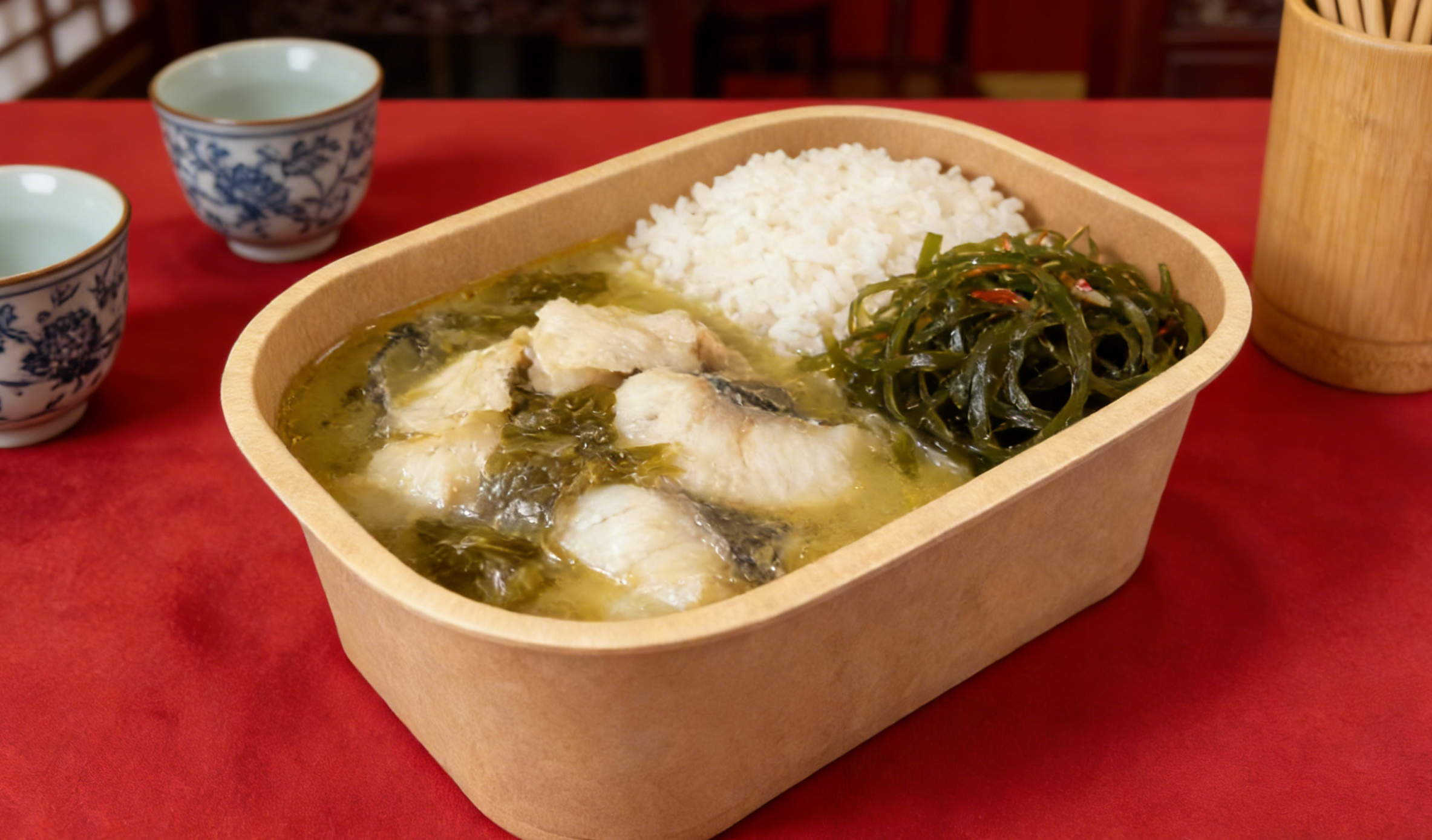 Flat Rim Rectangular Bowl