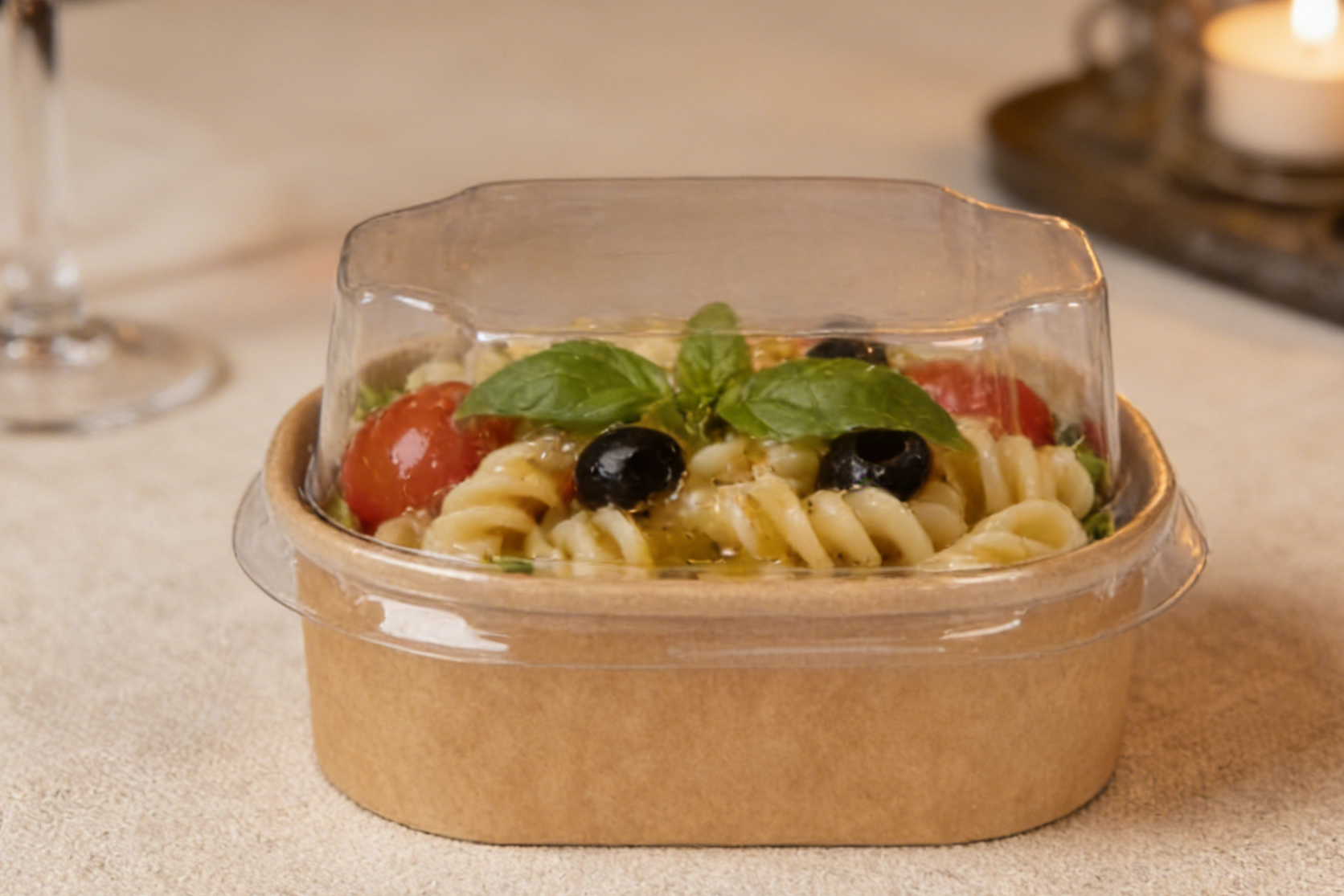 Mini Rectangular Salad Bowl