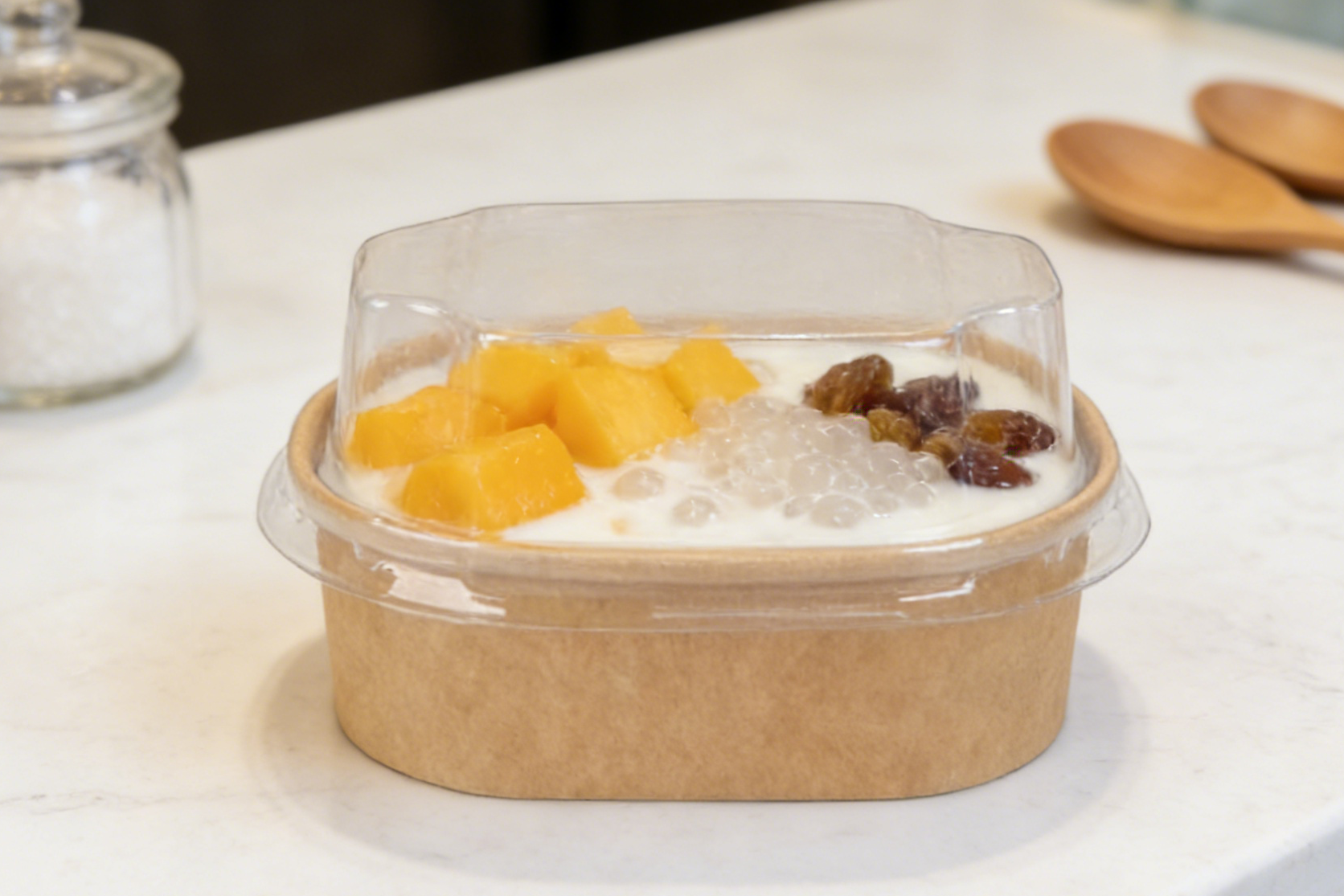 Mini Rectangular Salad Bowl