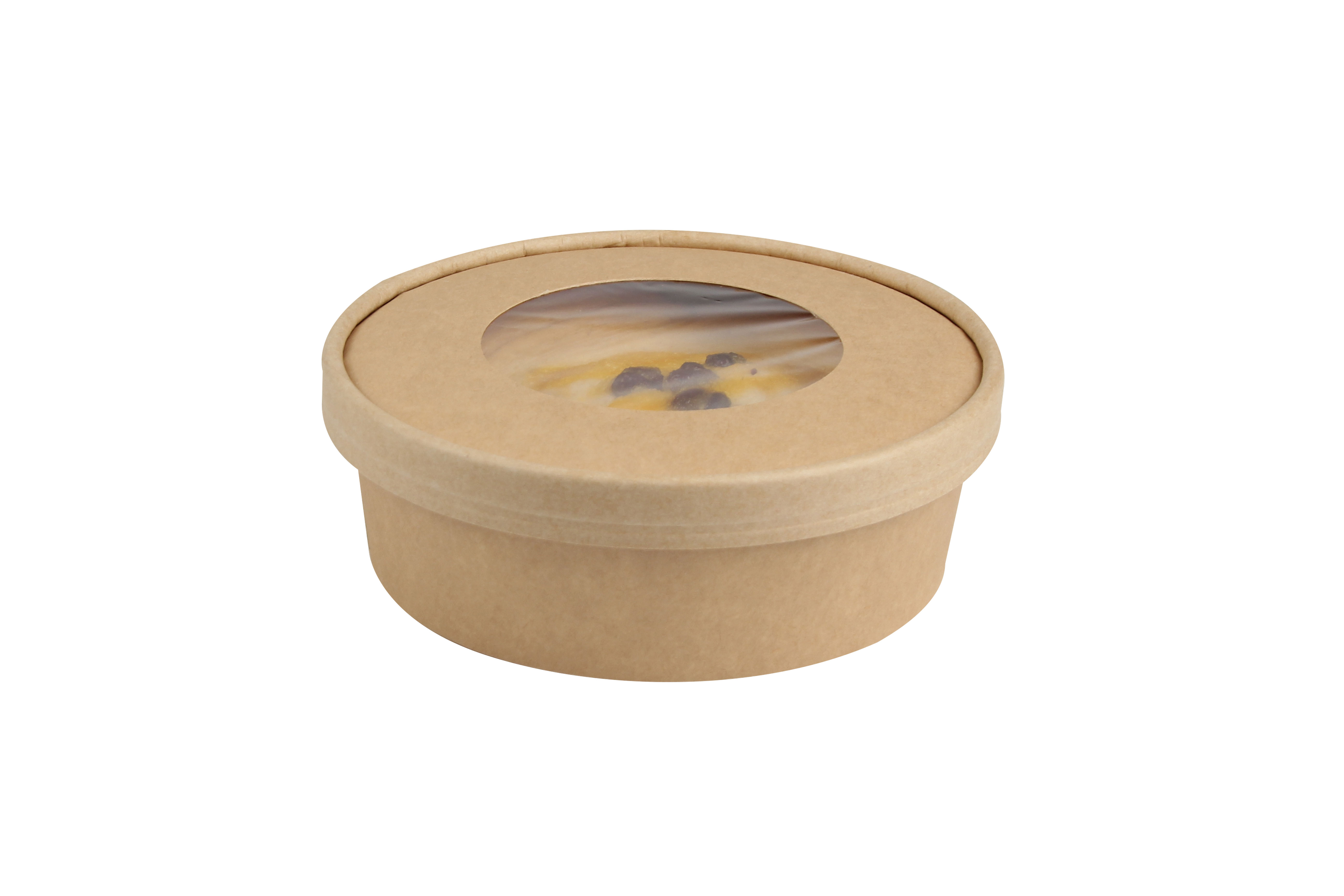 Round Window Lid For Salad Bowl