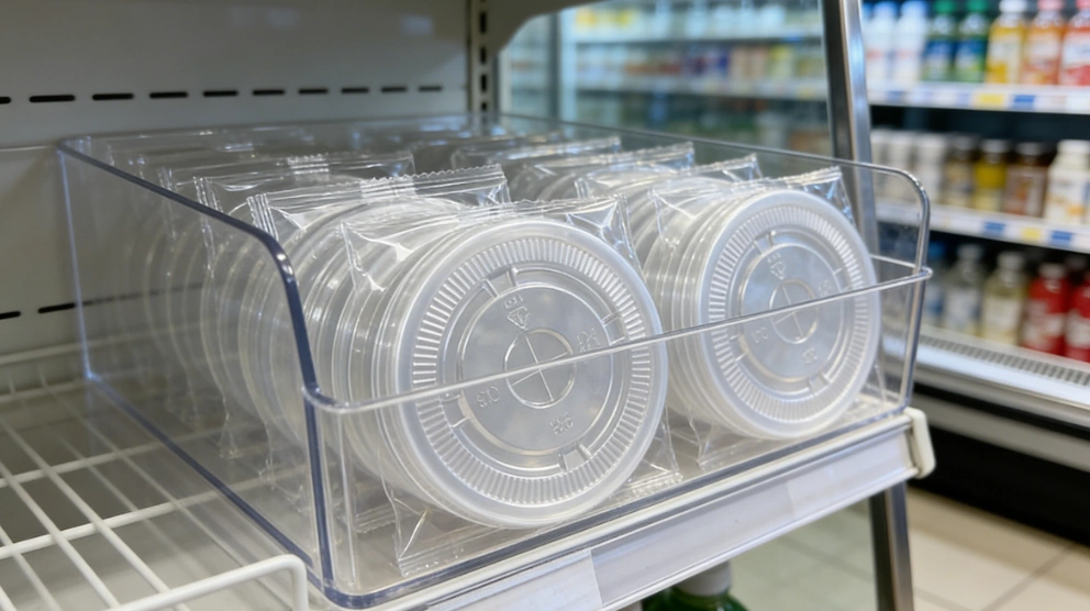 プラスチック製フタ