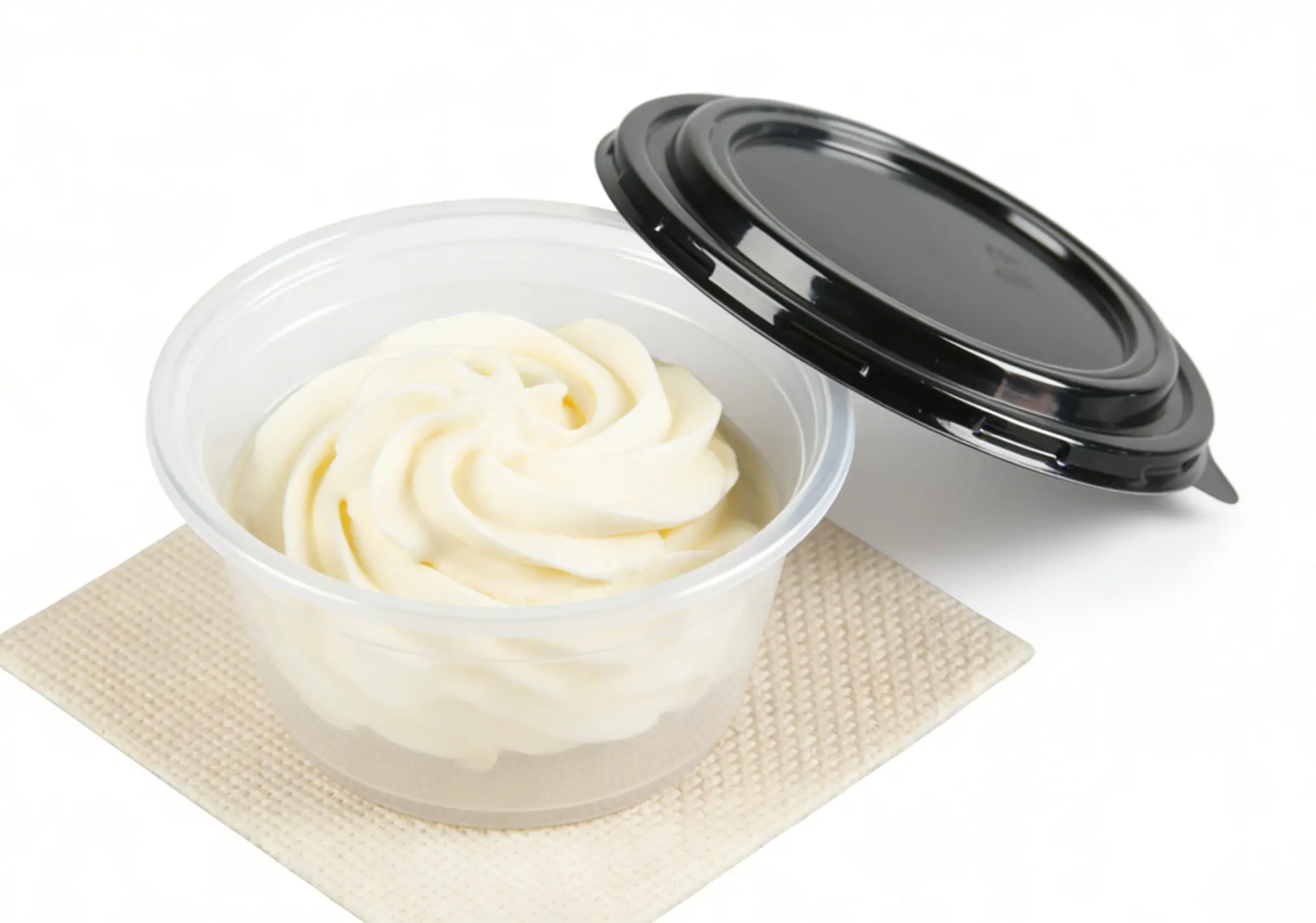 PET&rPET Deksel vir papierbakkie