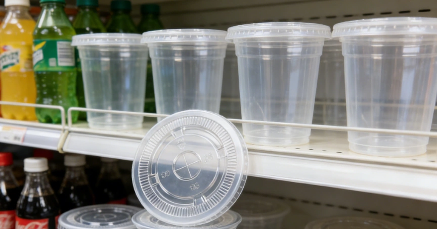 プラスチック製フタ