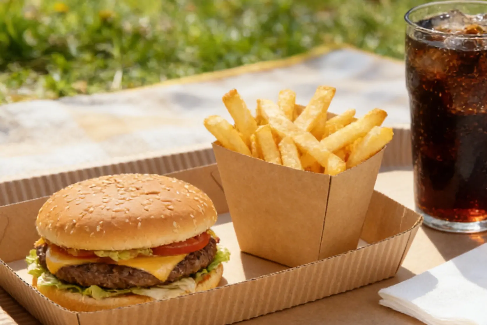 Corrugated Food Tray