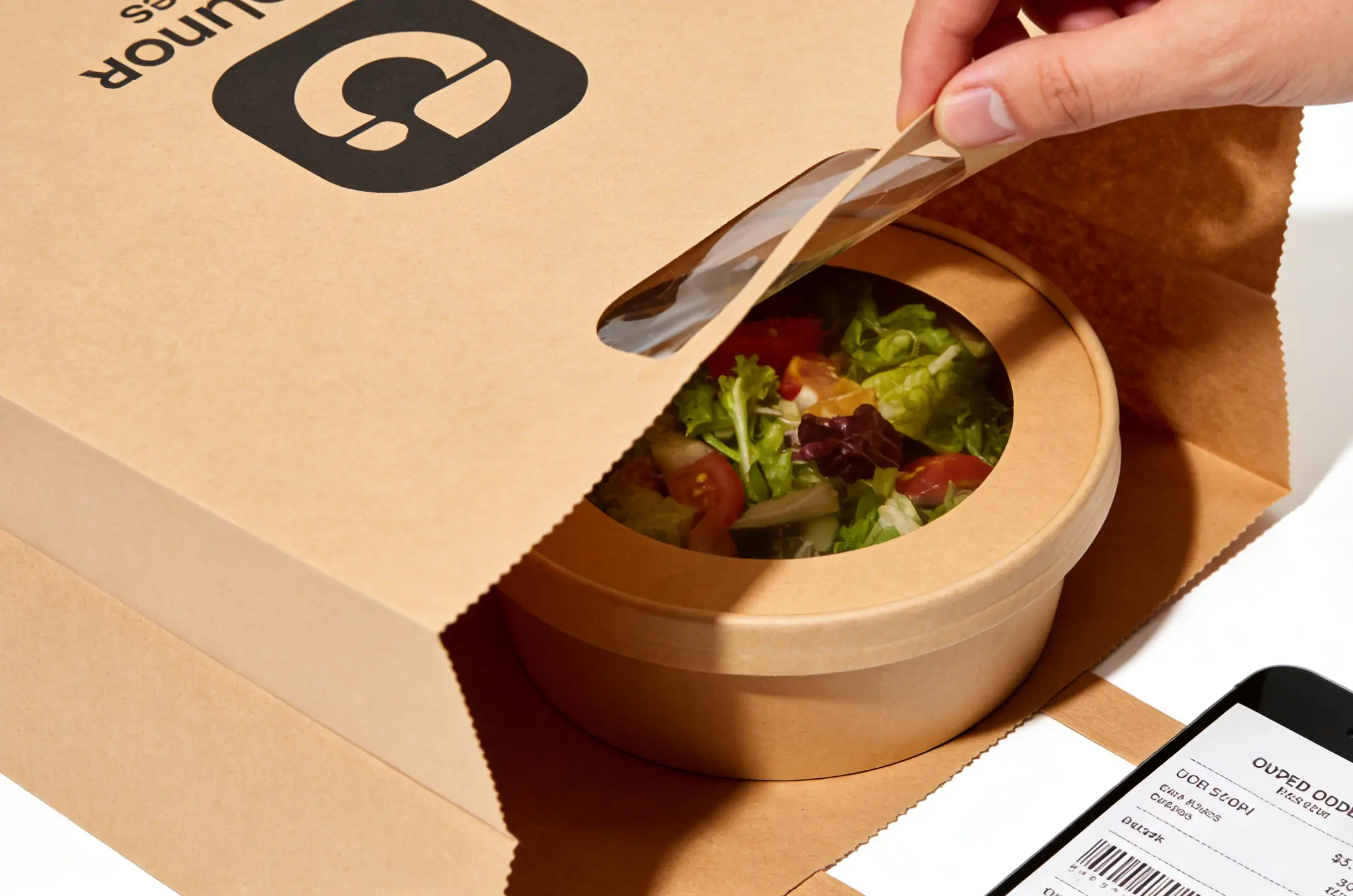 Window Paper Lids For Rectangular Bowl