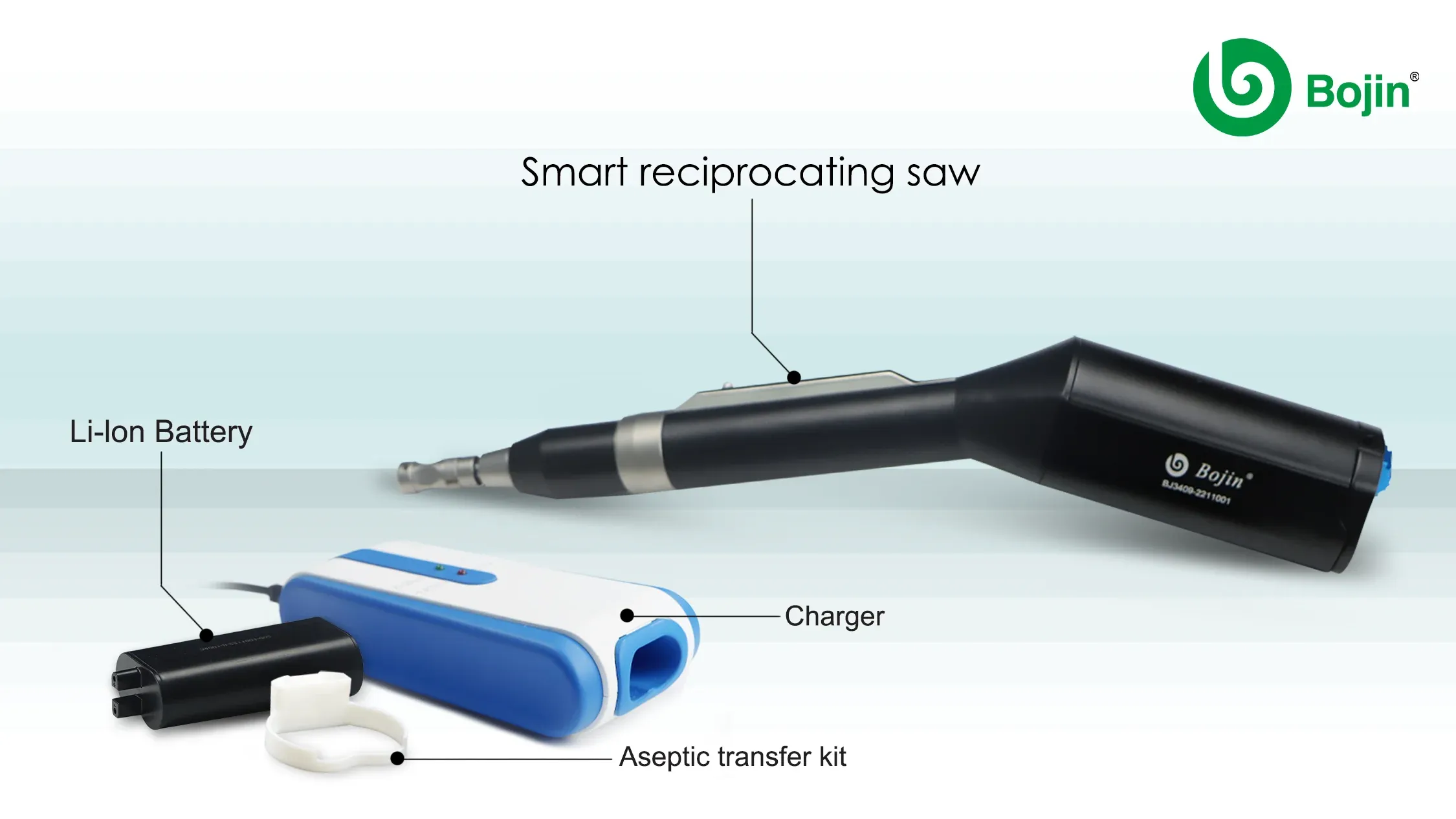 BOJIN 3409 Li-ion Battery Driven  Medical Power Tools for Maxillofacial Hand Foot Neurosurgery Small Bones Surgery supplier