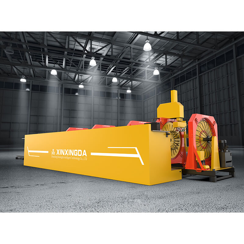 The precise dance of a thousand steel bars: Why choose a steel rebar cage welding machine?