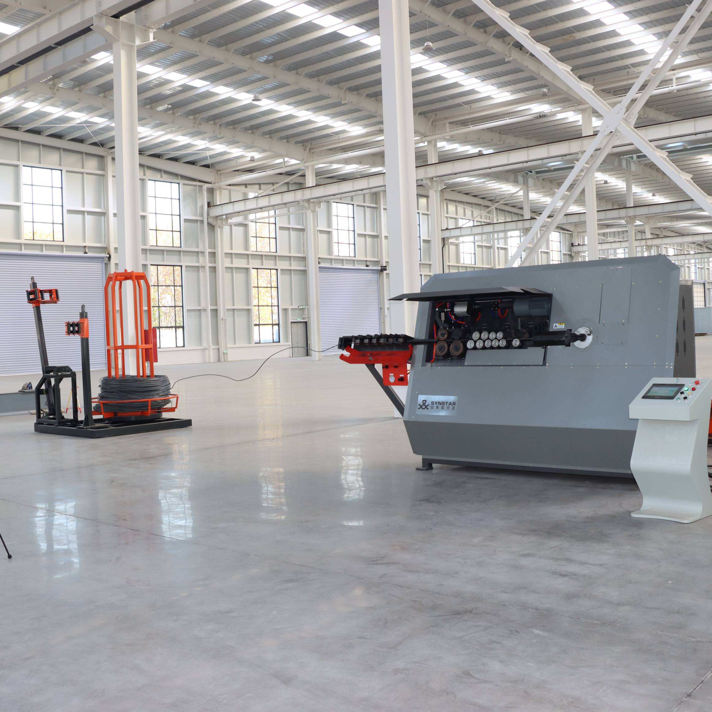 XDWG3D-13 CNC Steel Bar Bending And Coiling Machine