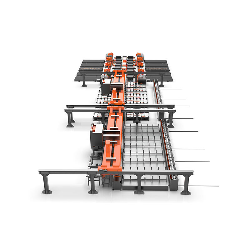 Fully automatic 50D horizontal bending center