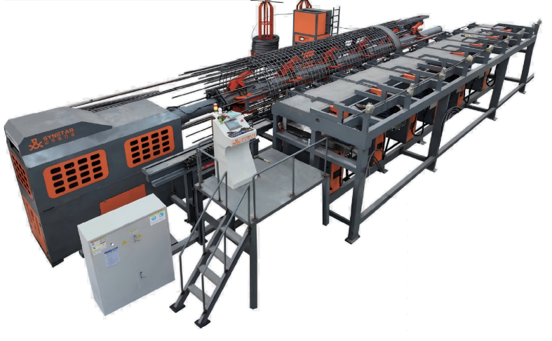 The ingenious uses of the rebar cage welding machine: The intelligent forging tool for the 