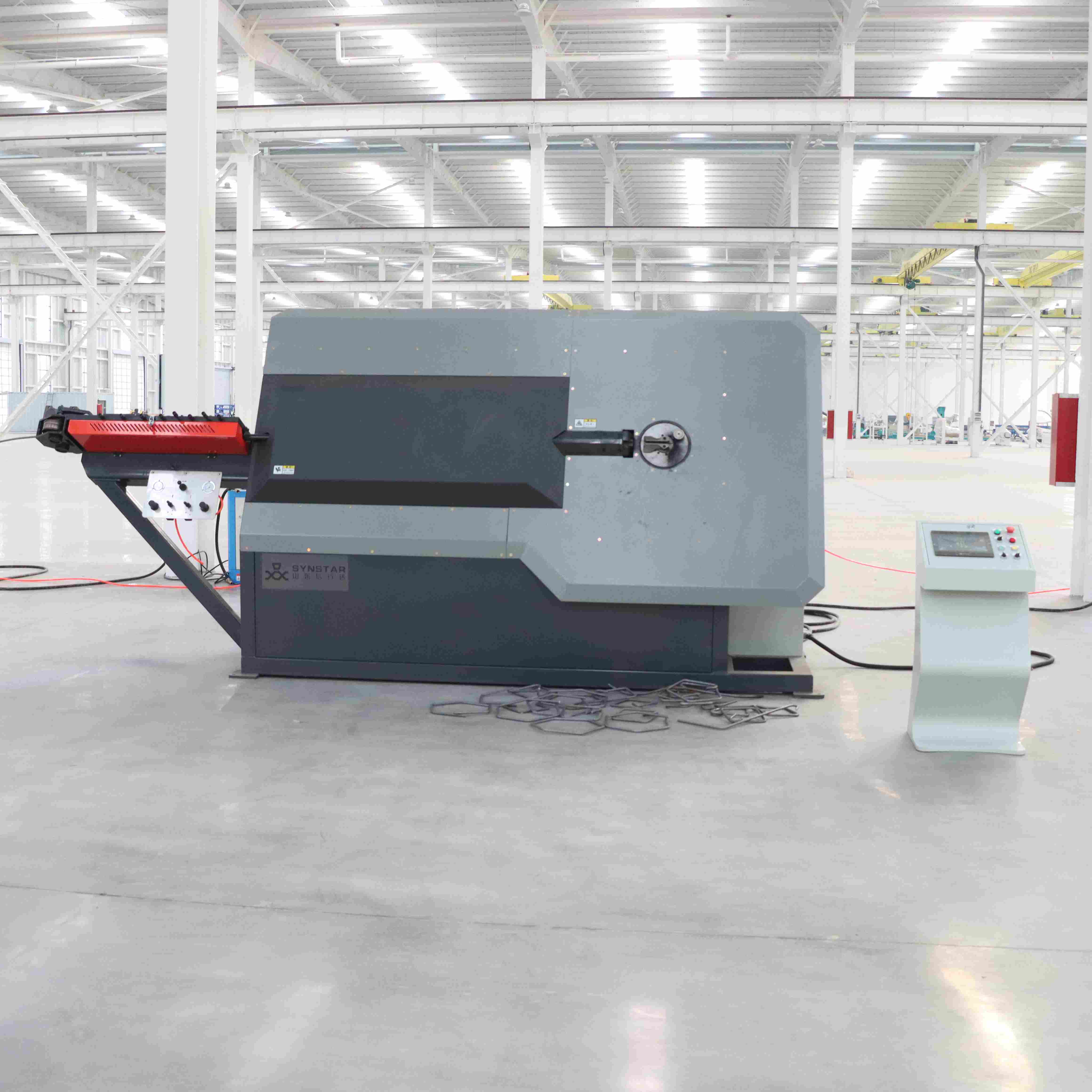 12 CNC Steel Bar Bending And Coiling Machine