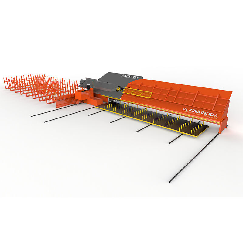 Large CNC bar bending machine, professional equipment in the construction field 