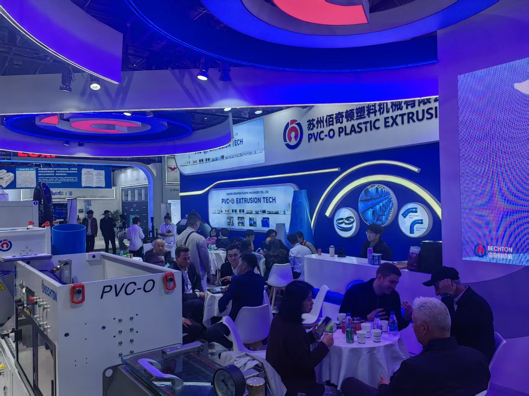 Global leading PVC-O Pipe Extrusion Technology Unveiled At CHINAPLAS 2026