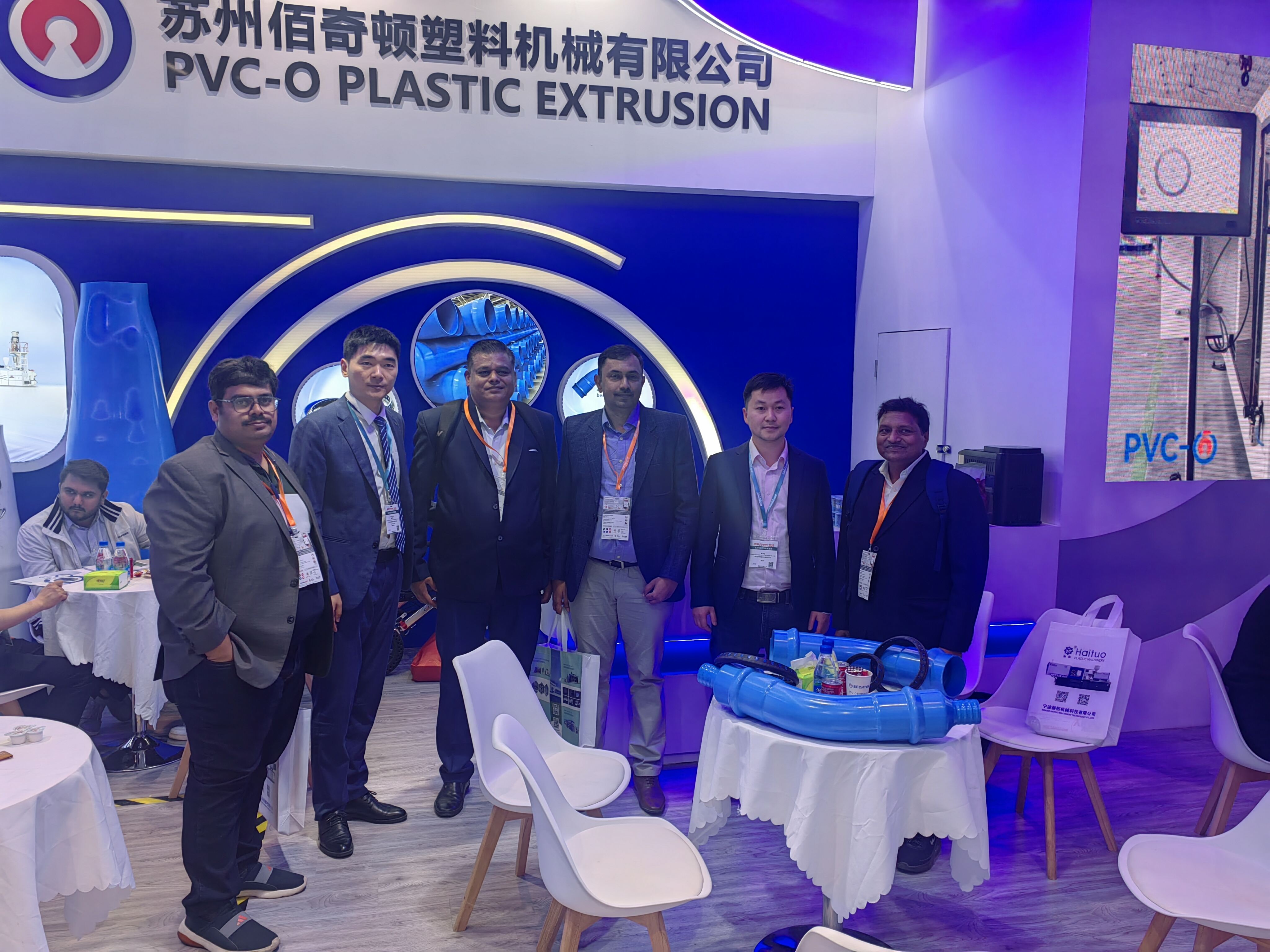Global leading PVC-O Pipe Extrusion Technology Unveiled At CHINAPLAS 2026