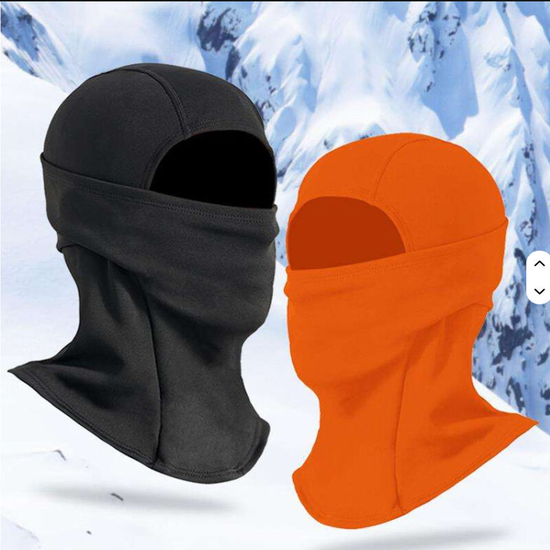 Custom Fleece Printing Outdoor Sports Full Face Mask Ski Mask Balaclava for Men and Women