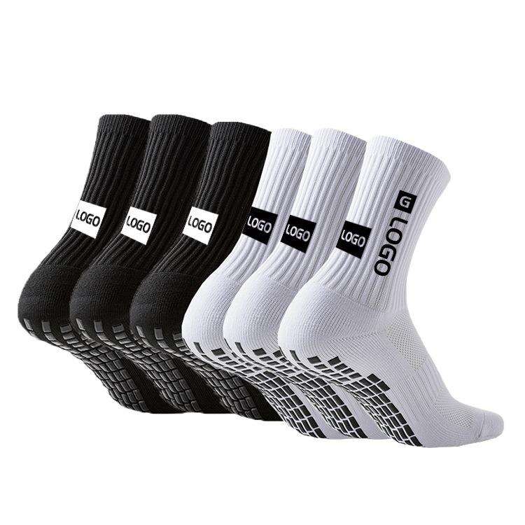 Custom logo Grip Soccer Socks Anti slip Football Socks Designer Cycling Sports Socks