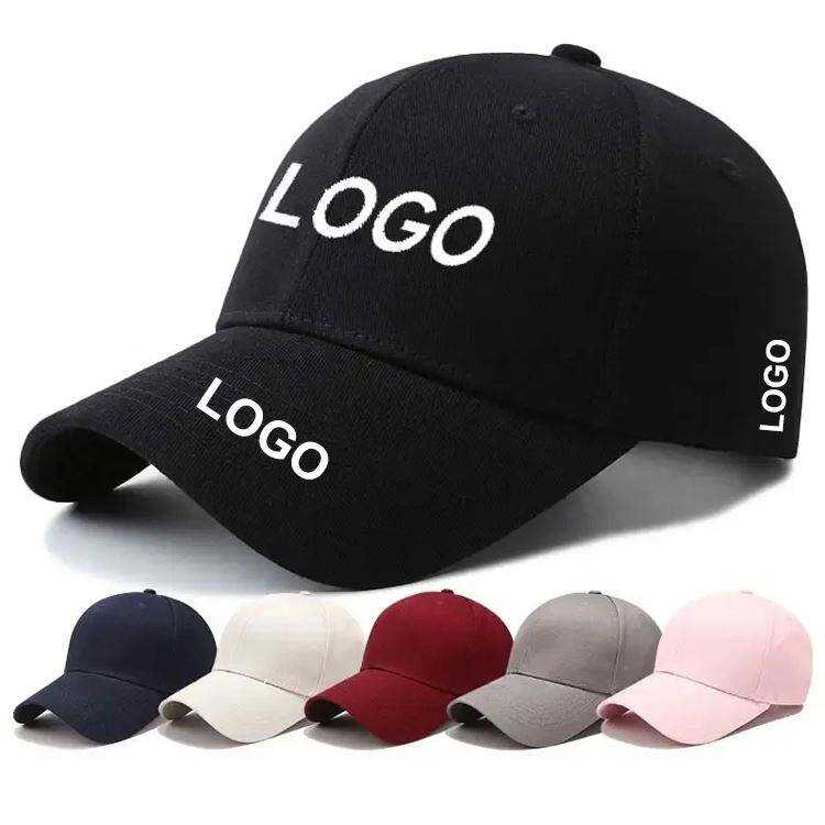 6 Panel Branded Custom Logo Snapback Hats Fitted Caps Trucker Sports Baseball Caps for Men