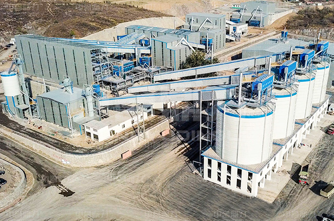 Henan Province, 2500-ton-per-hour sand and gravel production line