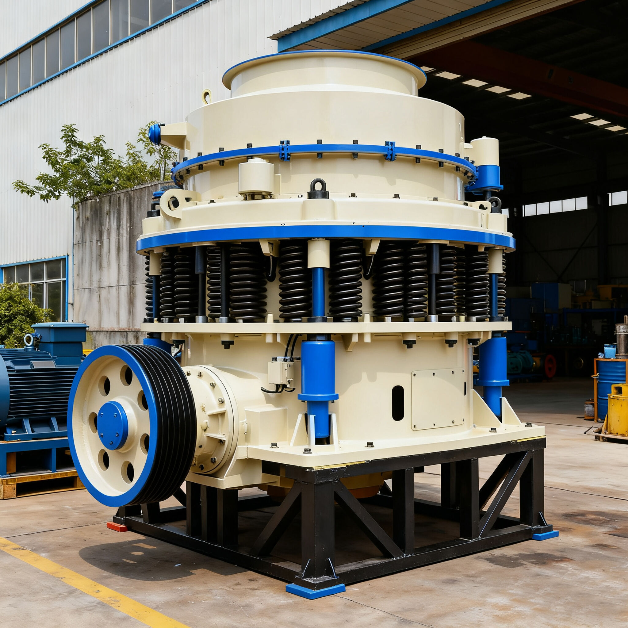 Trituradora Cónica de Resorte | Trituración Secundaria Confiable