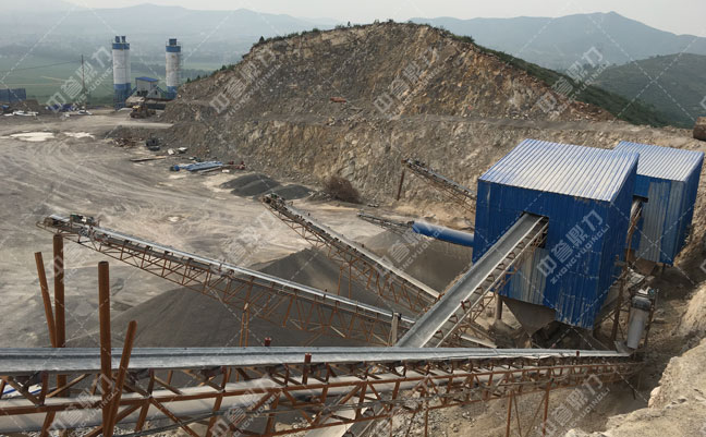 configuration solution for a limestone production line with a capacity of 1500 tons per hour-2
