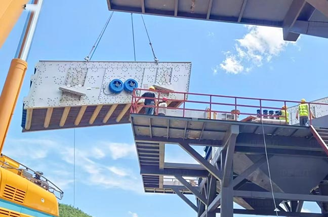 sichuan dazhou 2 million ton per year building stone production line-4