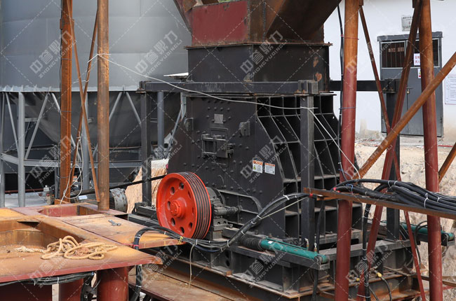 Sand making production line installation