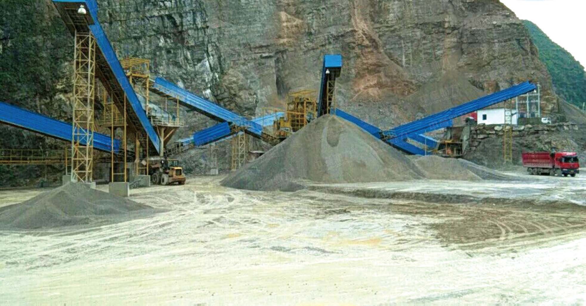 Sand and gravel aggregate production lines in Southwest China: 500 tons - 10,000 tons