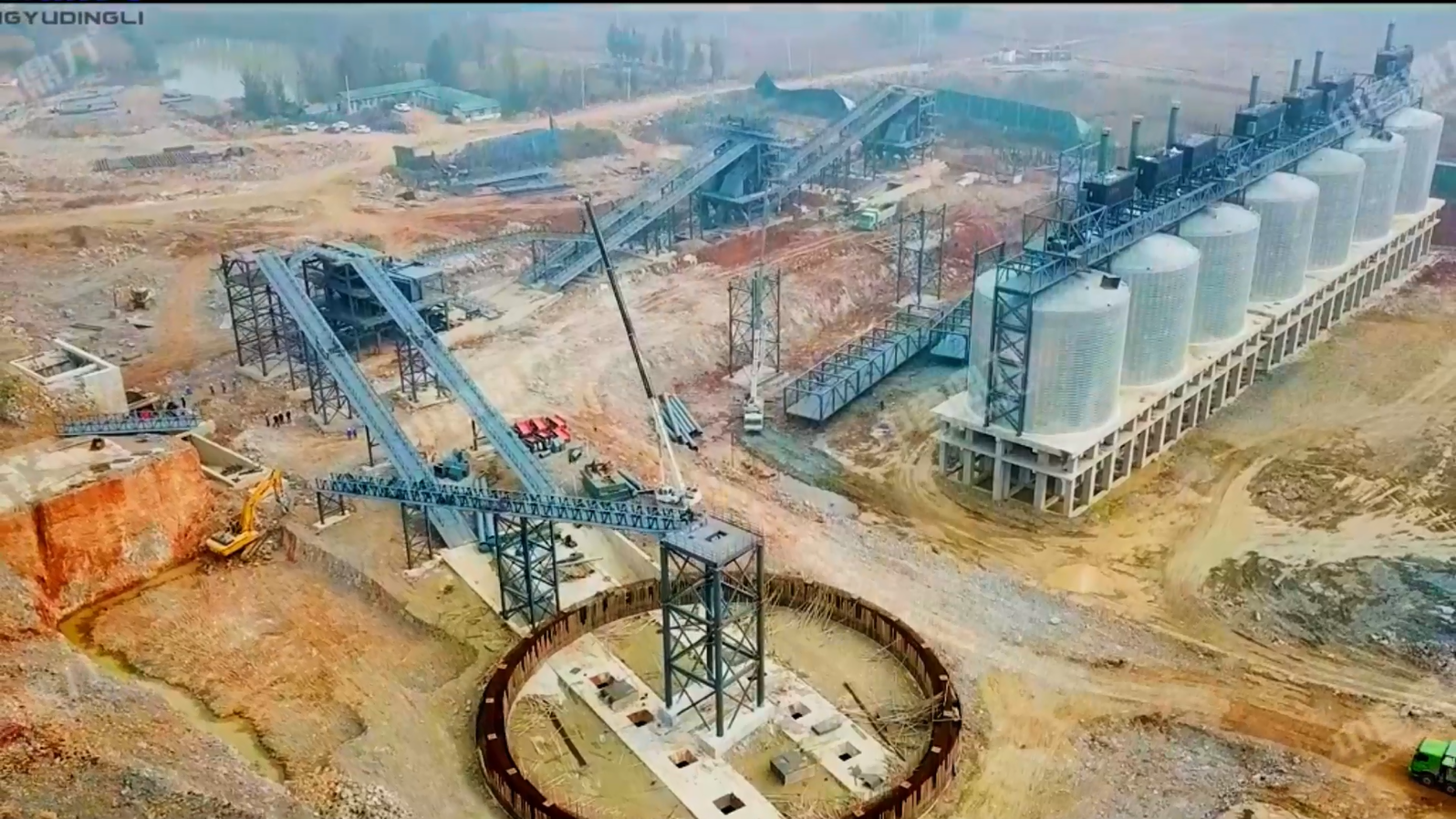 1500 TPH Sand and Gravel Aggregate Production Line