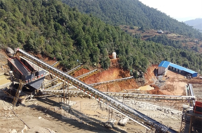 250–300 TPH Granite Aggregate Production Line in Xichang, Sichuan